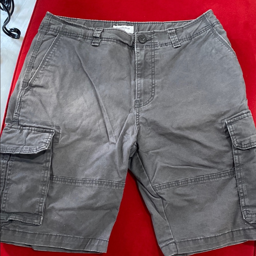 Goodfellow & Co Men's Charcoal Cargo Shorts